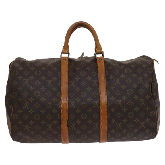 LOUIS VUITTON Monogram Keepall 50 Boston Bag M41426 - Picture 2 of 16